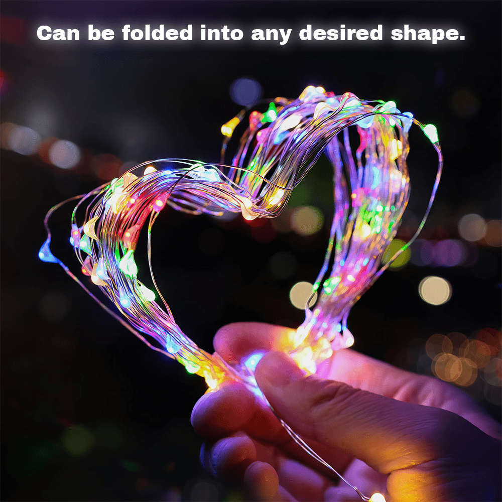 Christmas Lights Multicolor Size 1M 3.2Ft. 10 Lights