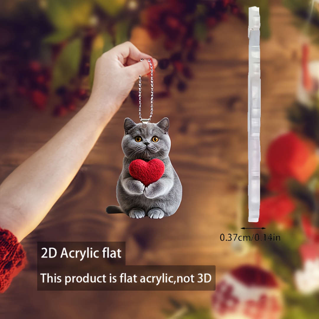 Keychain Ornament Style Cat