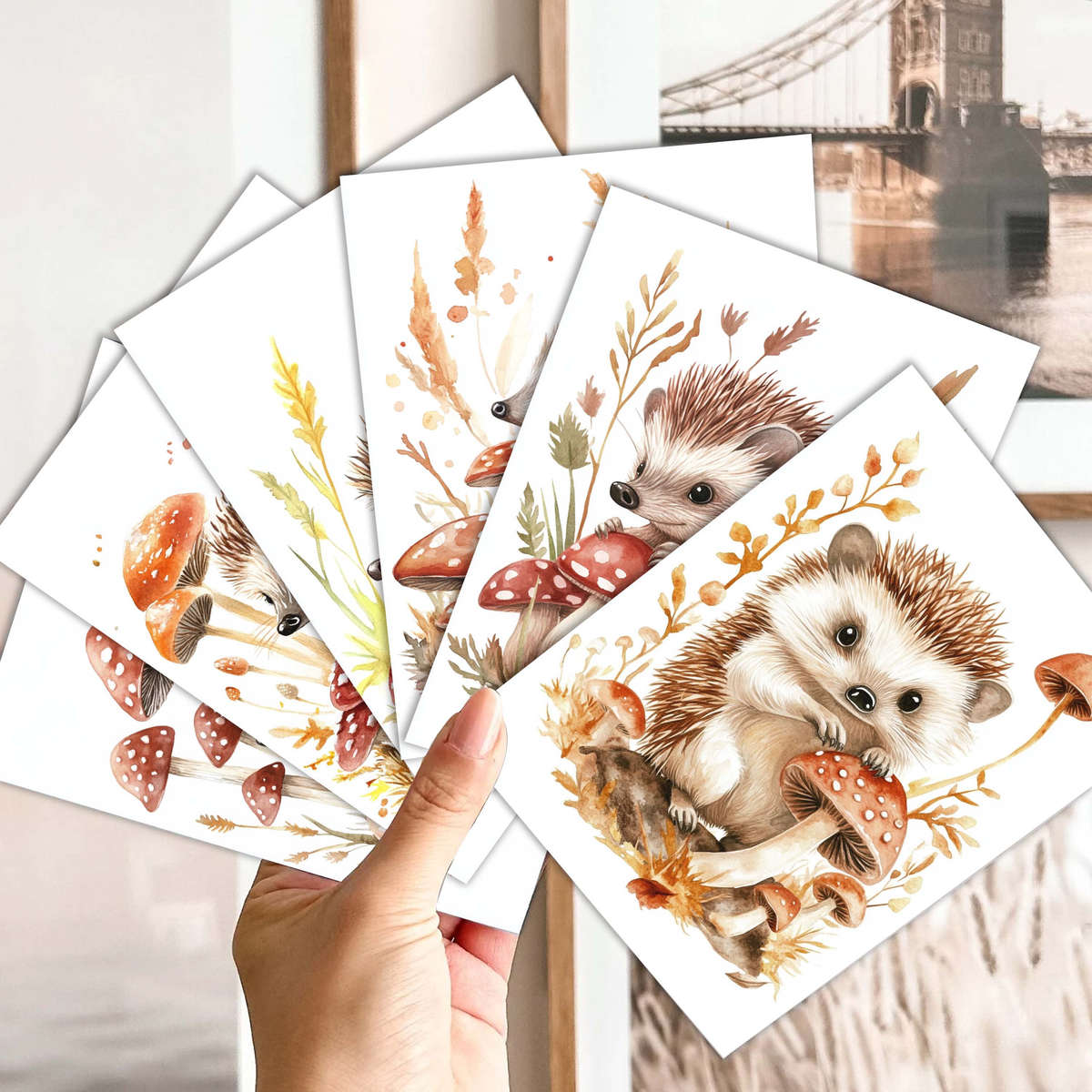 Greeting Cards Quantity 6Pcs