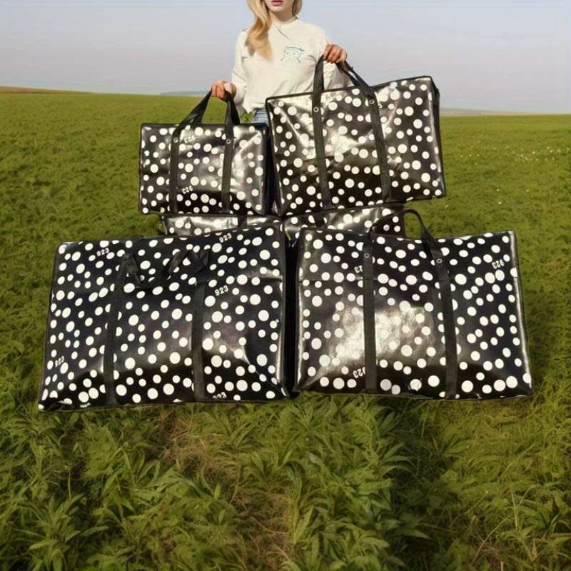 2Pcs Large Capacity Non Woven Travel Storage Size Xxl2Pc