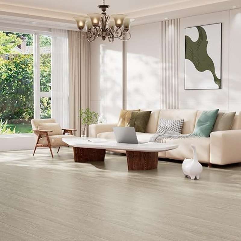 Self Adhesive Floor Stickers Maple Birch 30*500