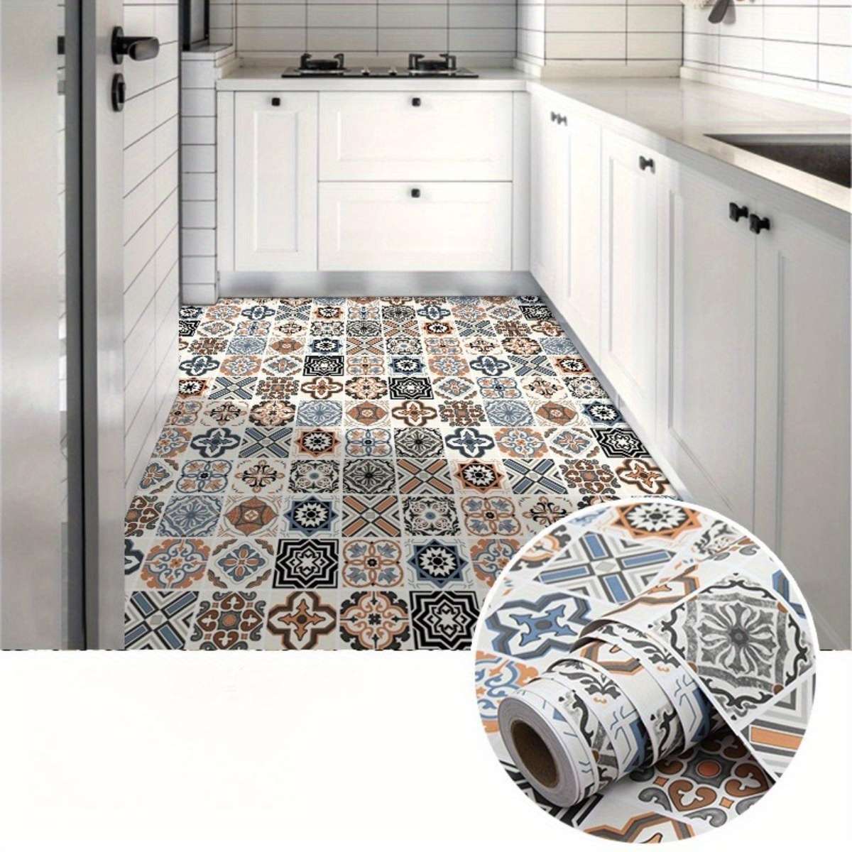 Floor Stickers Color B1 Size 60Cmx100Cm