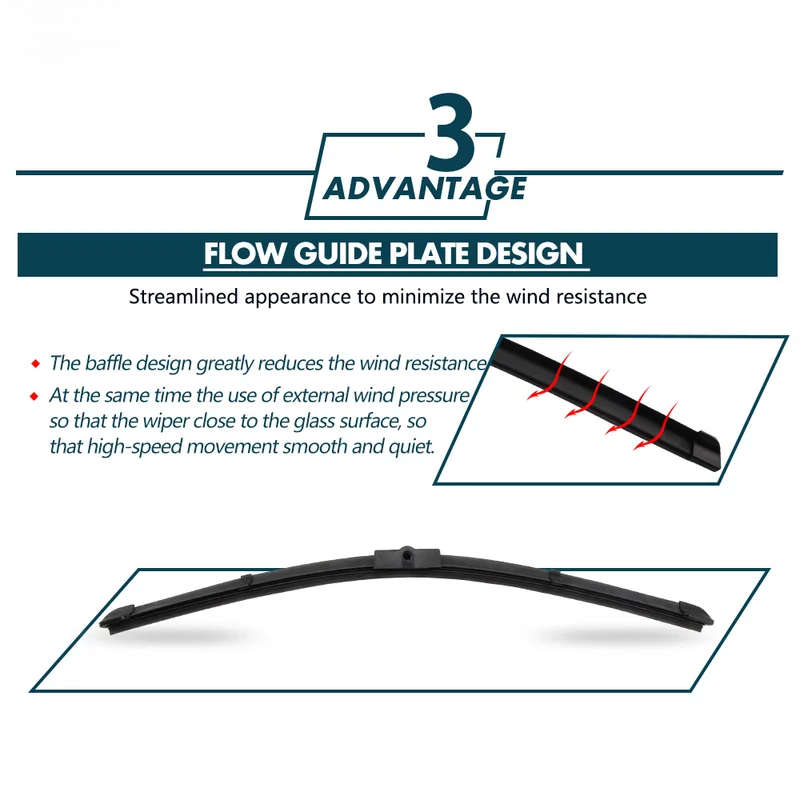 Windshield Wipers Size 66.04Cm 43.18Cm
