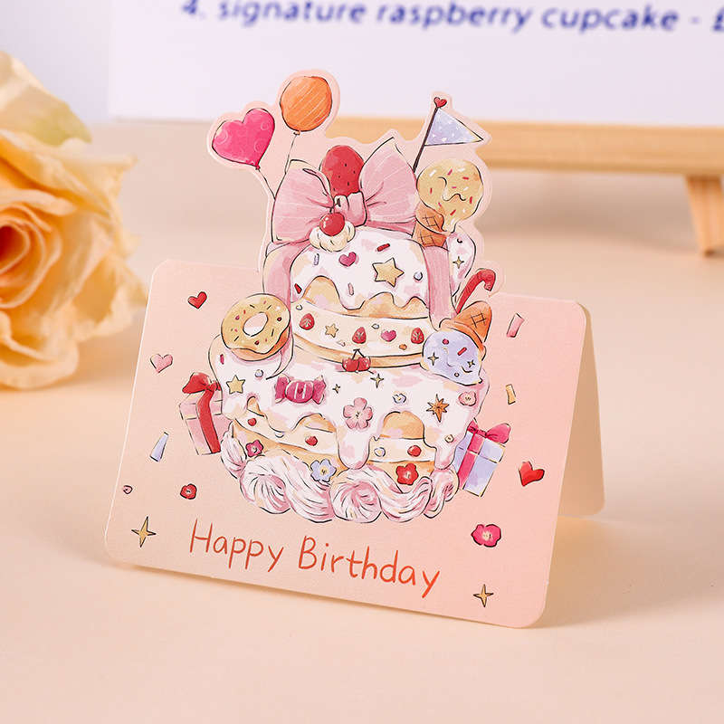 Greeting Cards Color Style5 Size 10Pcs