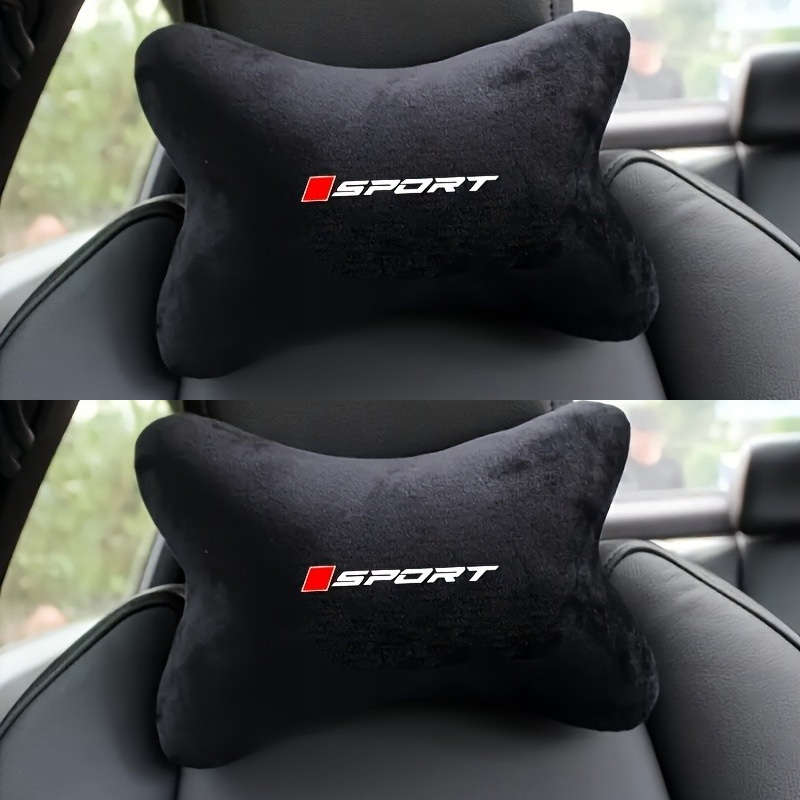 Car Seat Cushion Black 2Pcs