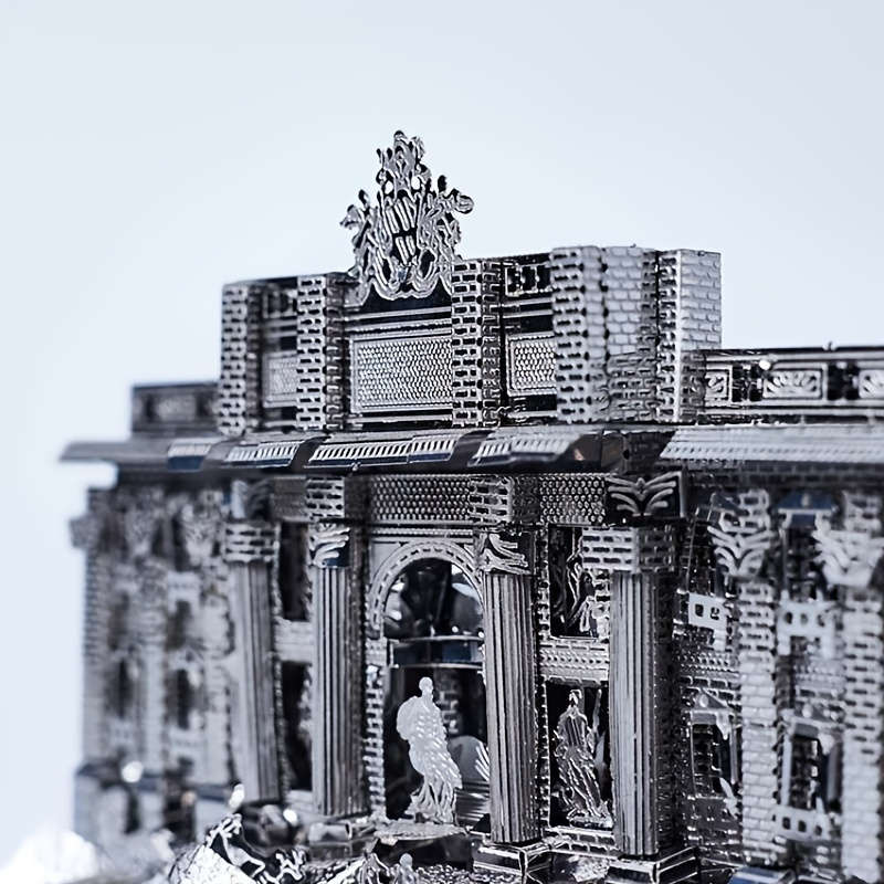 3D Building Model Puzzle Set Color Color