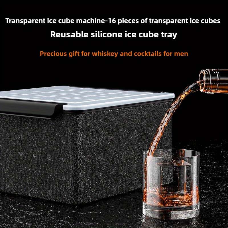 Ice Maker Color 1 Set 16 Square Cavities