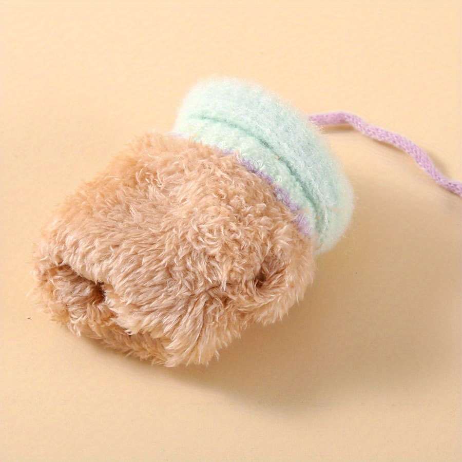 Winter Gloves Color Beige Color Size 1 To 3Y