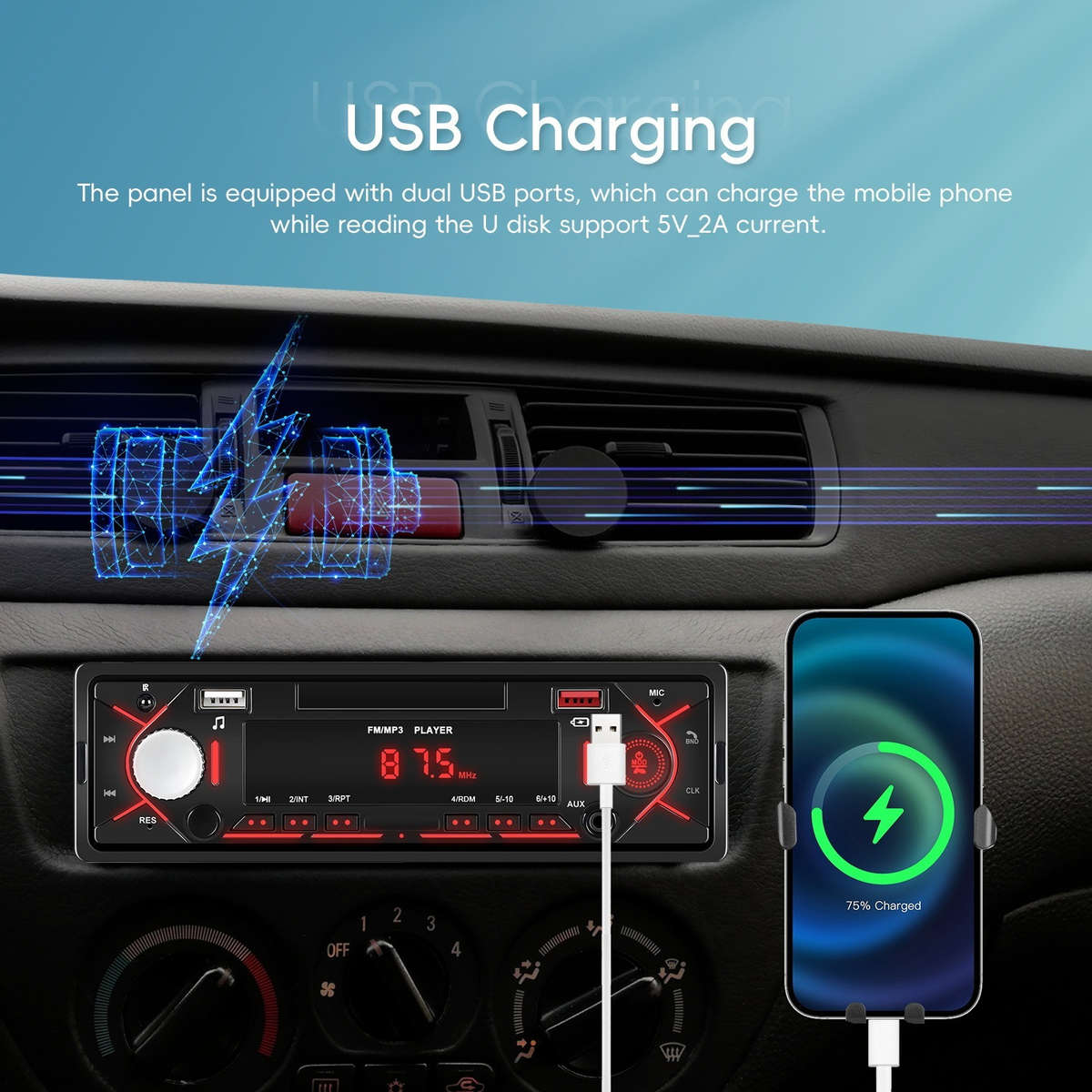 Car Audio  Entertainment System Quantity 1Pc