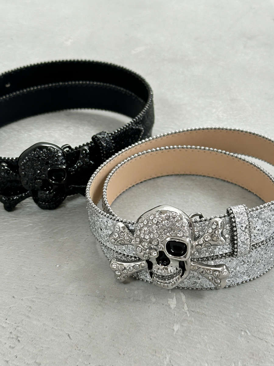 Belt Color Texture Silvery Size 112Cm