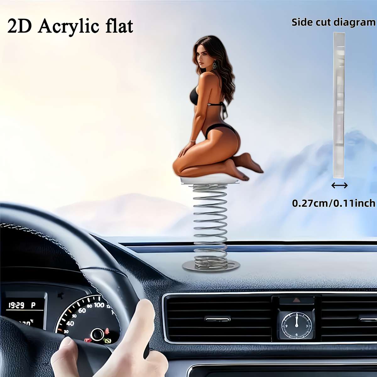 Car Interior Decor  3Pcs