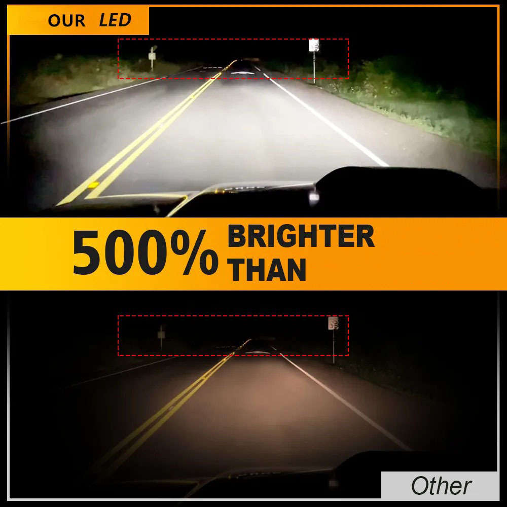 Car Lights Color 6500K Size 2Pcs H7