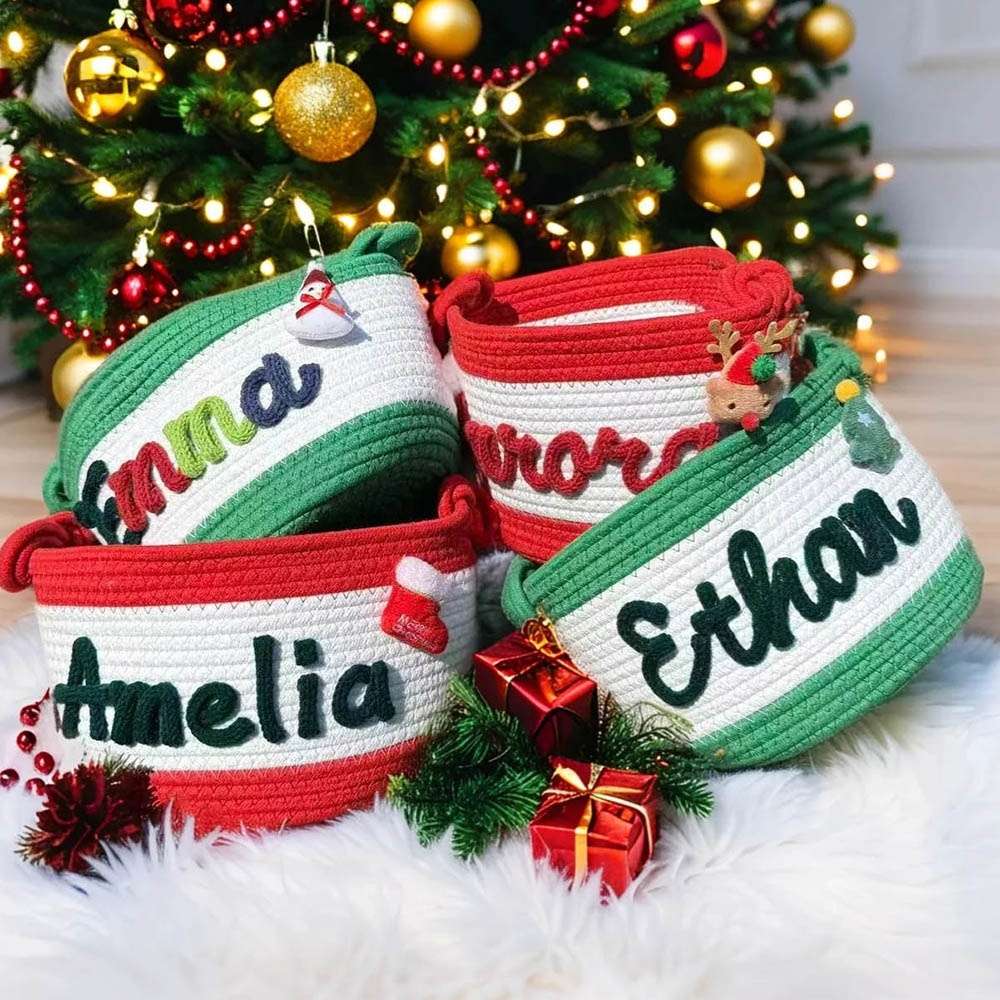 Christmas Gift Boxes Color A-Green Size M-Name
