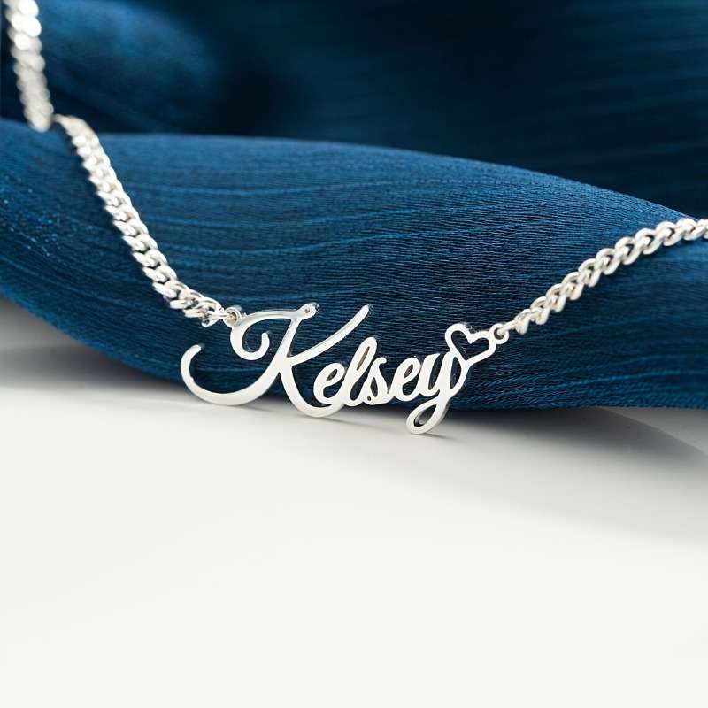 Faux Pearl Personalized Cuban Link