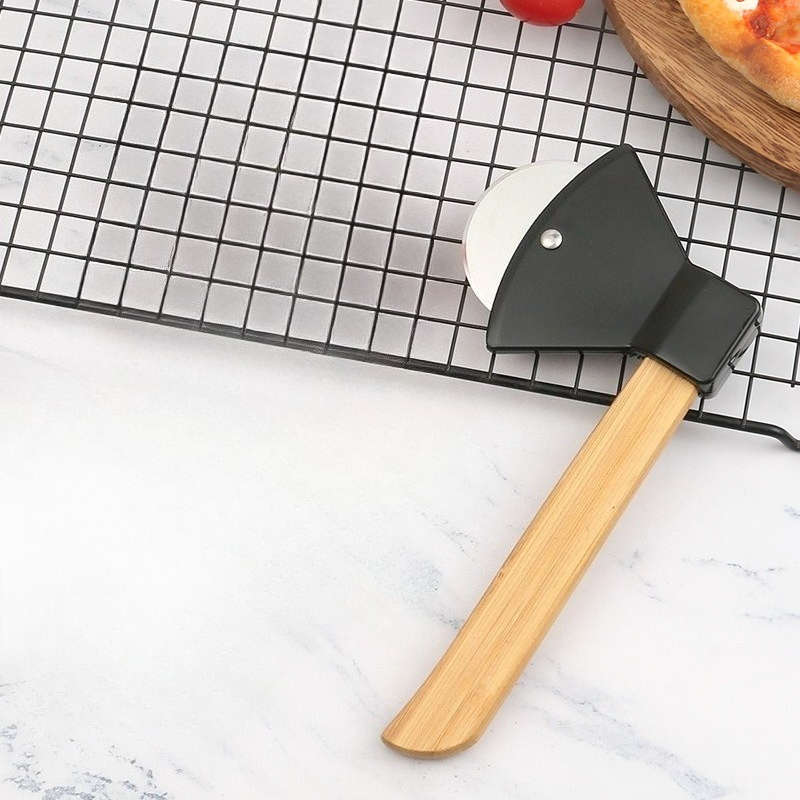 Pizza Knife Rolling Cutting Kitchen Small Tool Creative Baking Stainless Steel