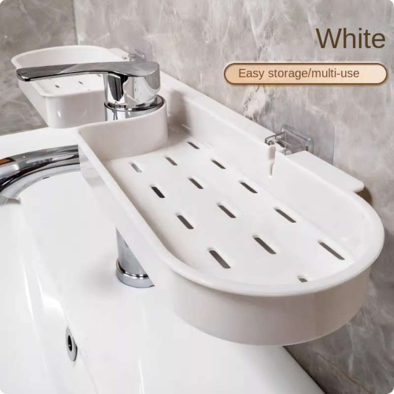 Bathroom Storage Rack Color White