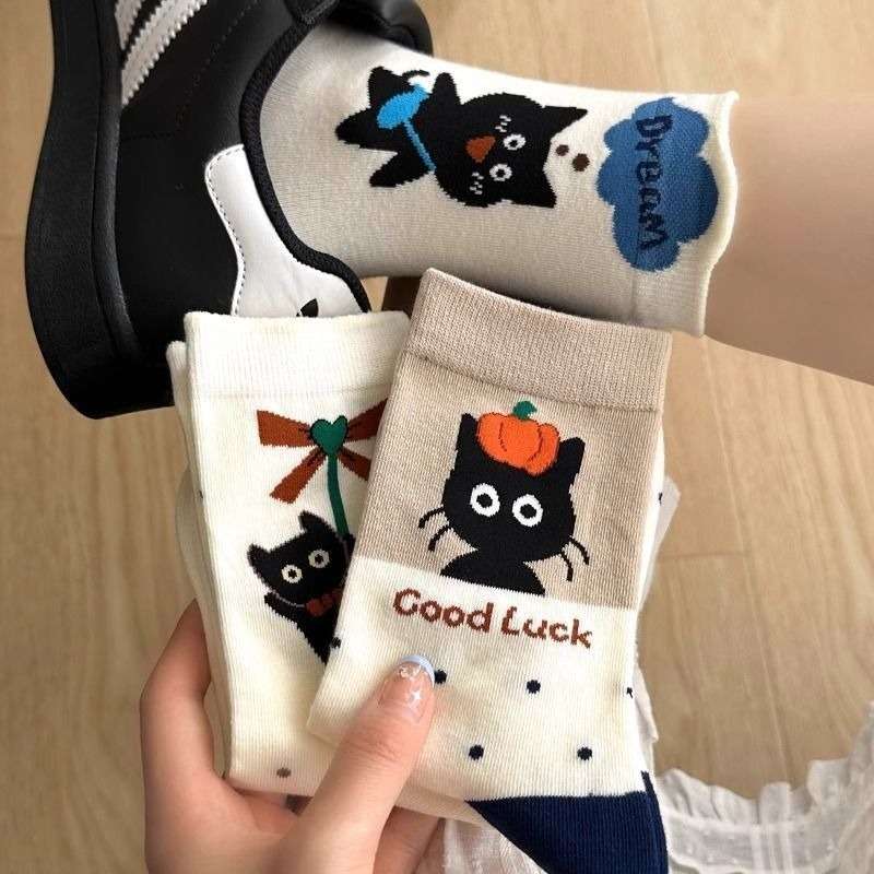 Women S Socks Color 4 Pairs Applicable People All
