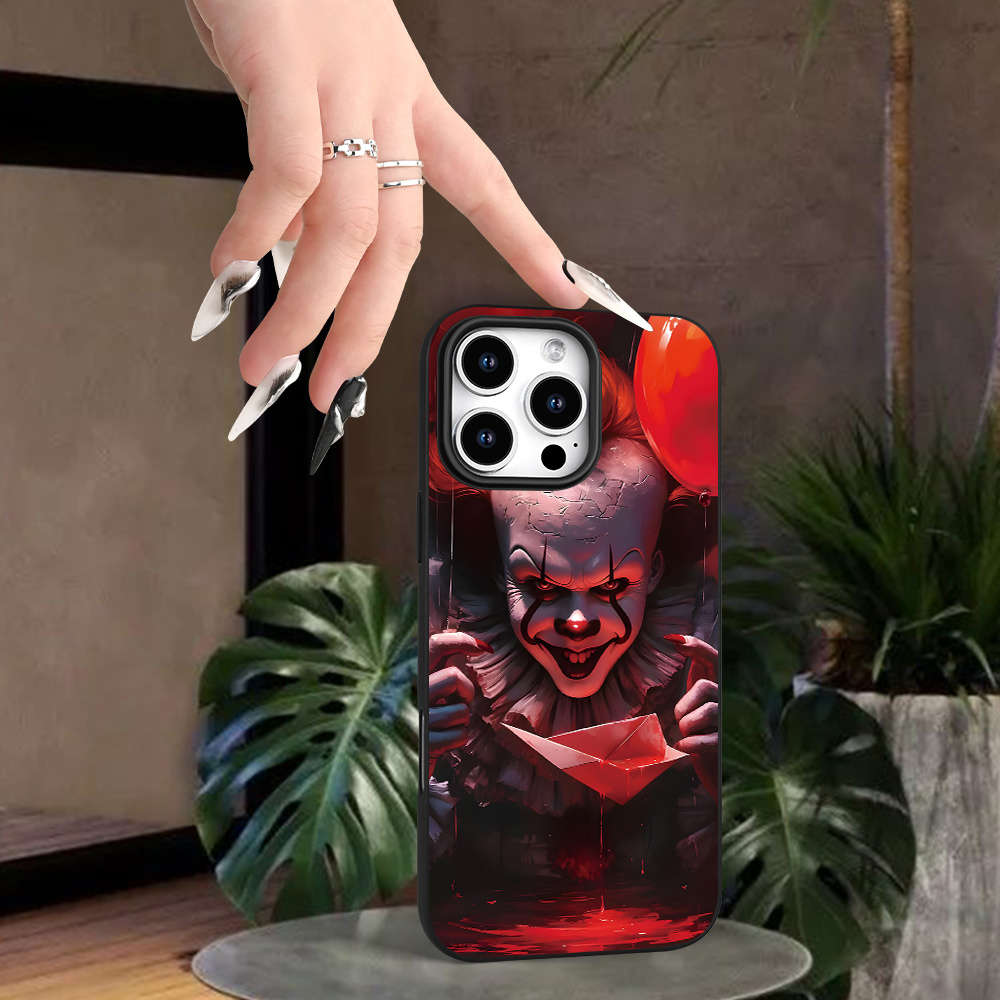 1Pc Black For iPhone 15 Pro Unique Fashion Phone Case