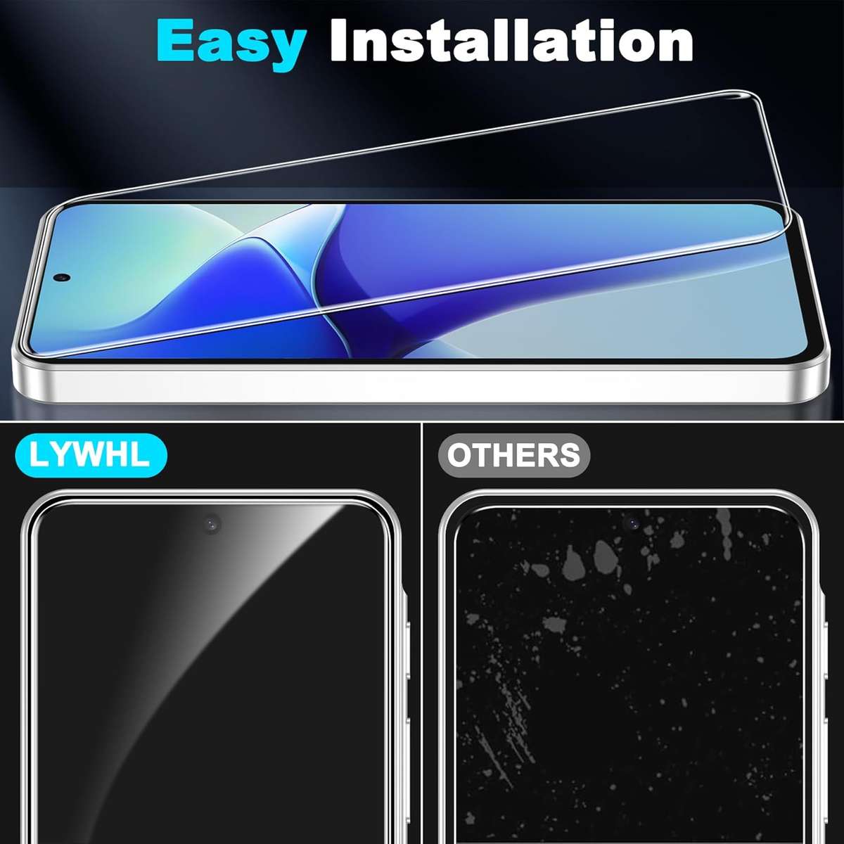 Screen Protector Compatible Model Galaxy S25 Fe Quantity 2Pcs