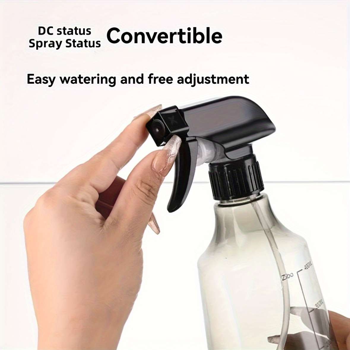 500ml Transparent Plastic Pressure Sprayer