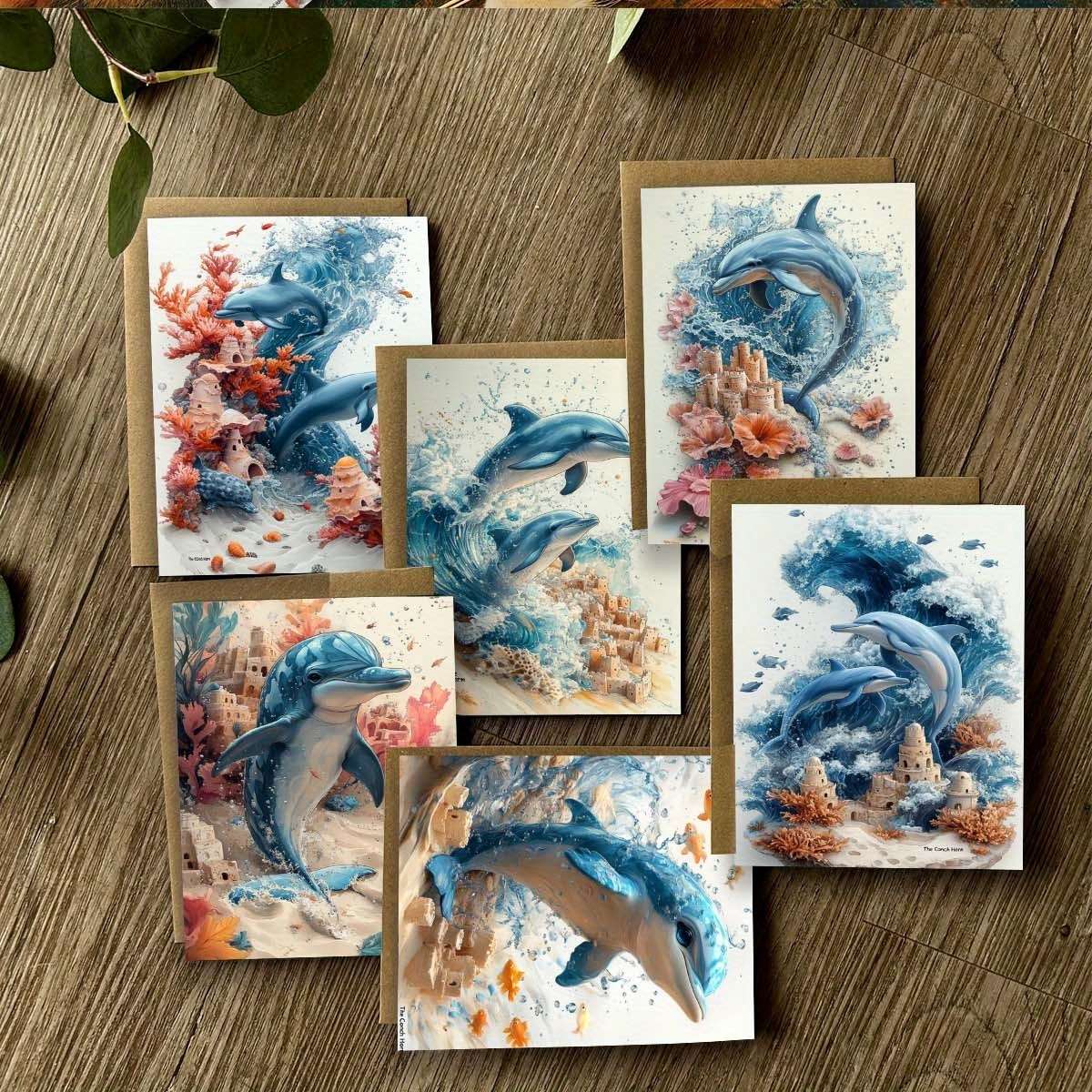 Greeting Cards Quantity 6Pcs