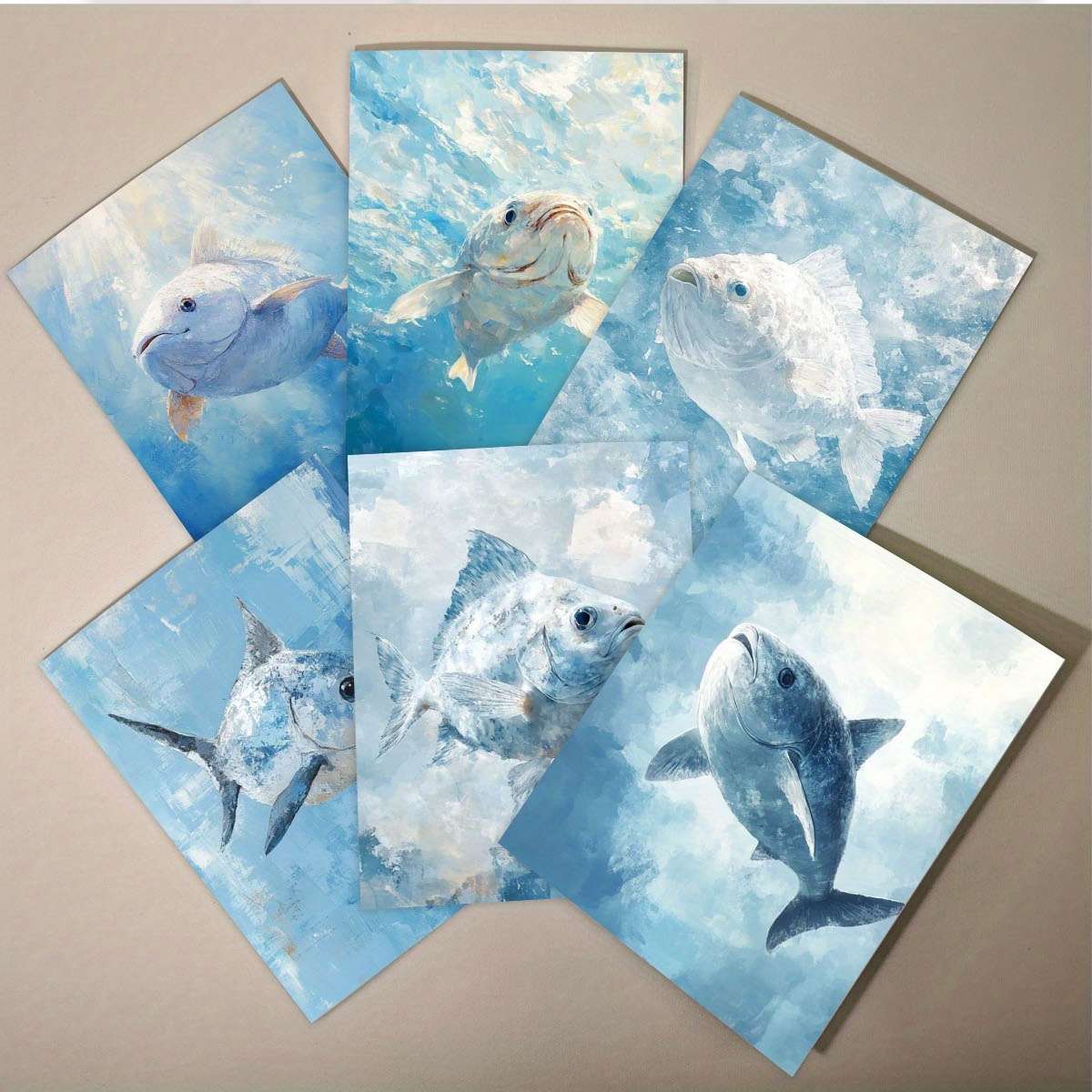 Greeting Cards Quantity 6Pcs