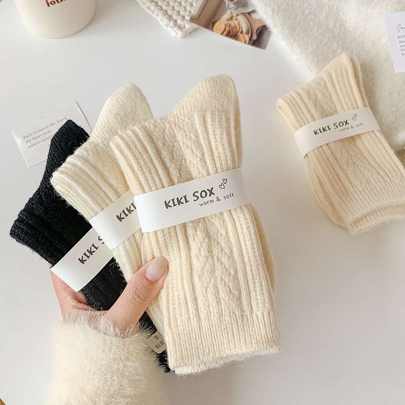 Women S Socks Color White Quantity 5 Pairs