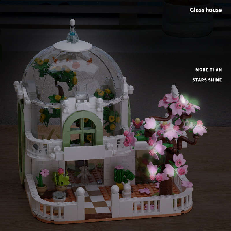 Building Toy Architectural Model Toy Set Applicable People Office Or Home Decoration