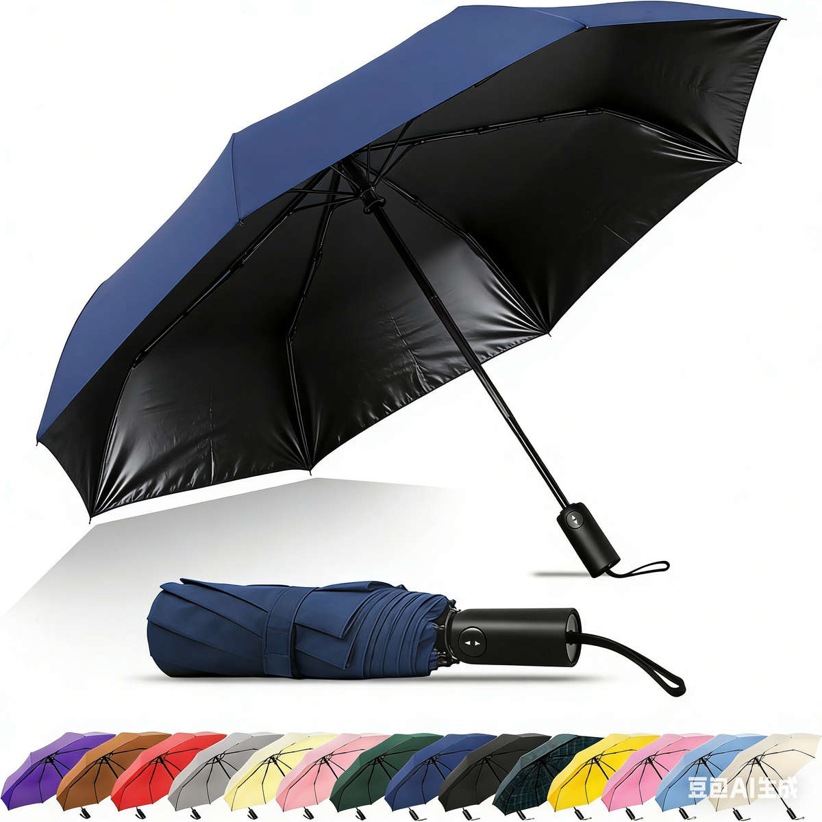 Umbrella Color Dunstblau