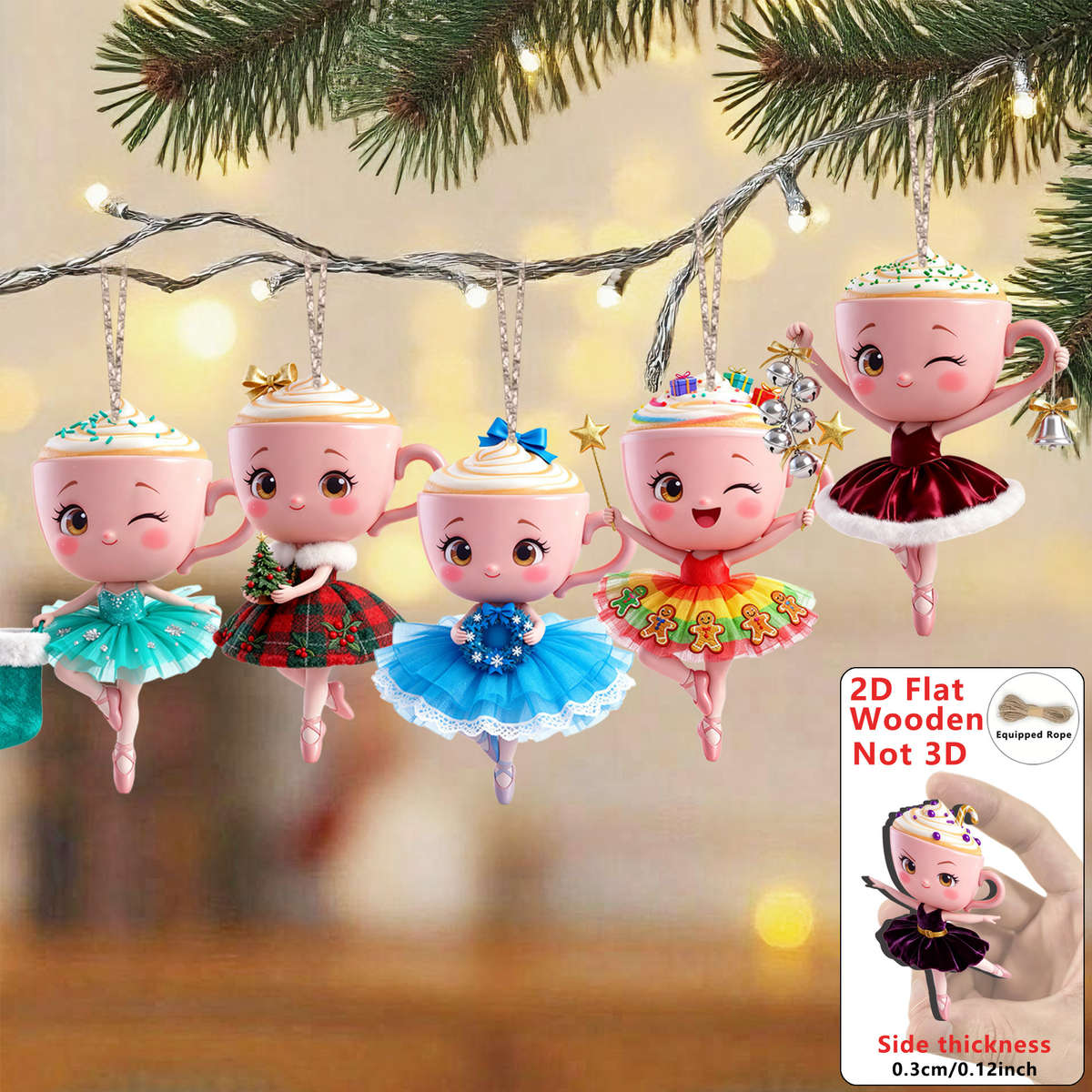 Christmas Decorations Quantity 16Pcs