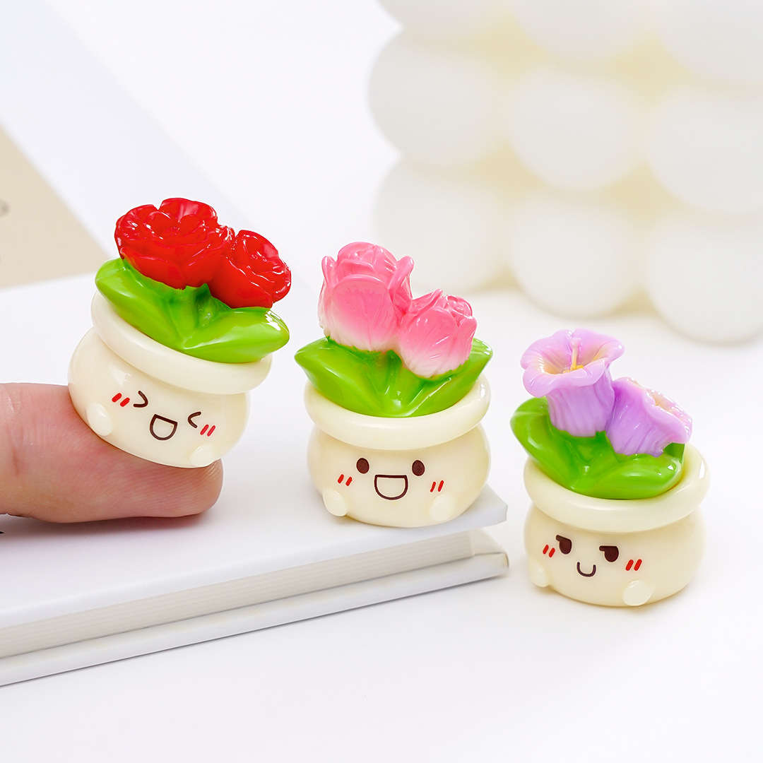Flowerpot Quantity 2Pcs  Random Delivery