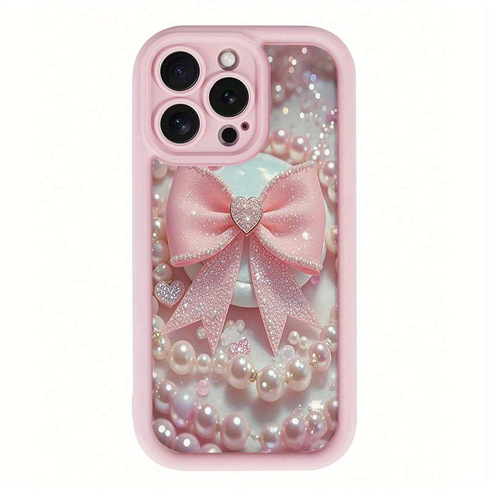 Pink Red Color For iPhone Phone Case