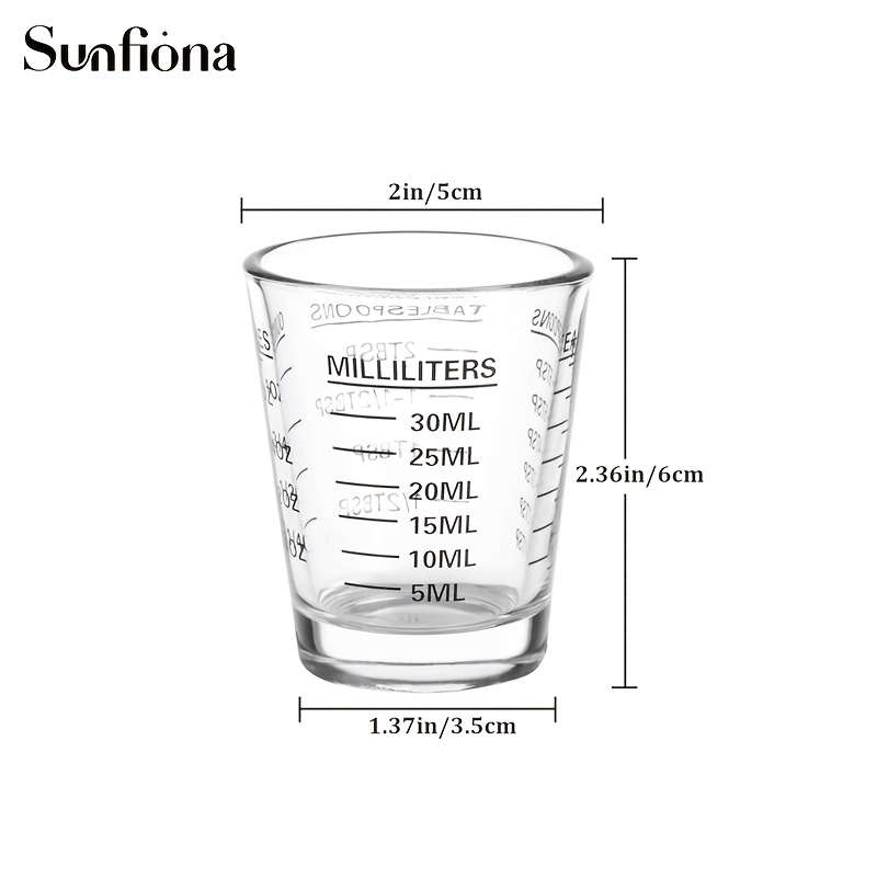 Measuring Cup Color Black 2Pcs