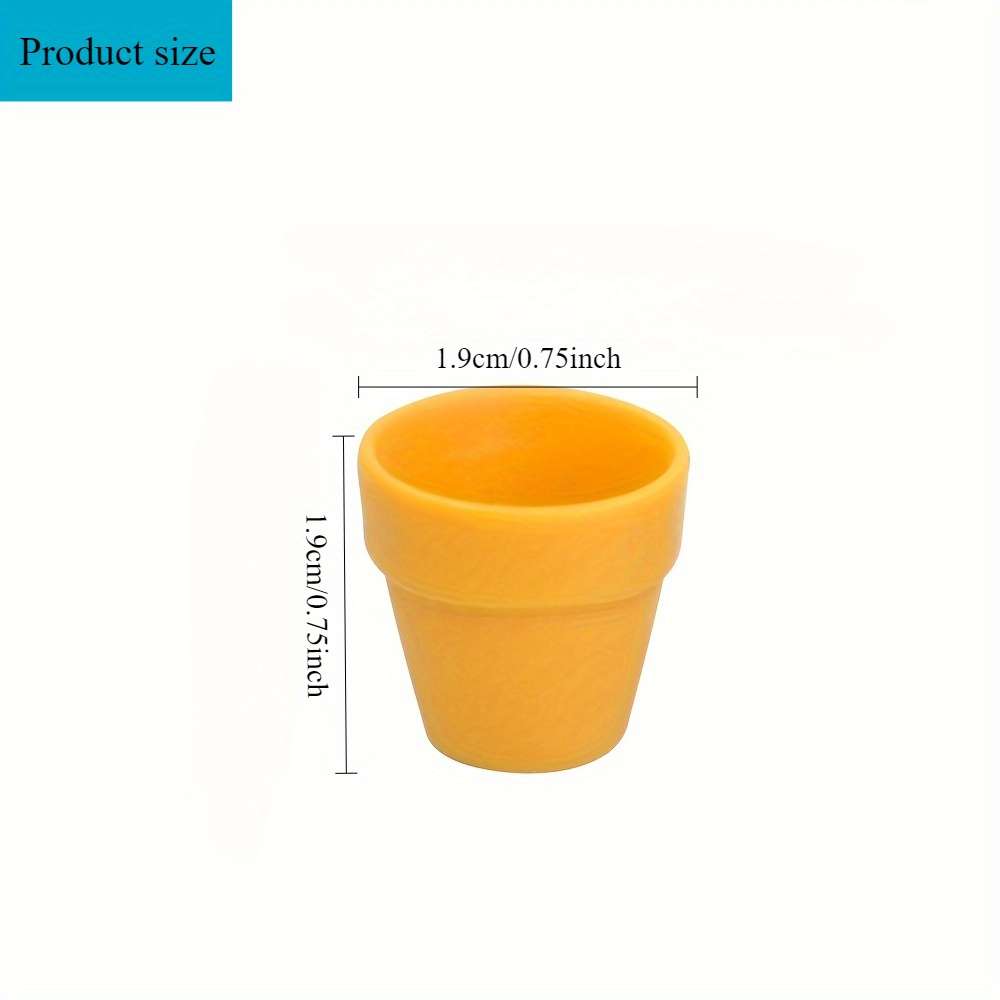 Flowerpot Color Mixed Color Quantity6Pcs