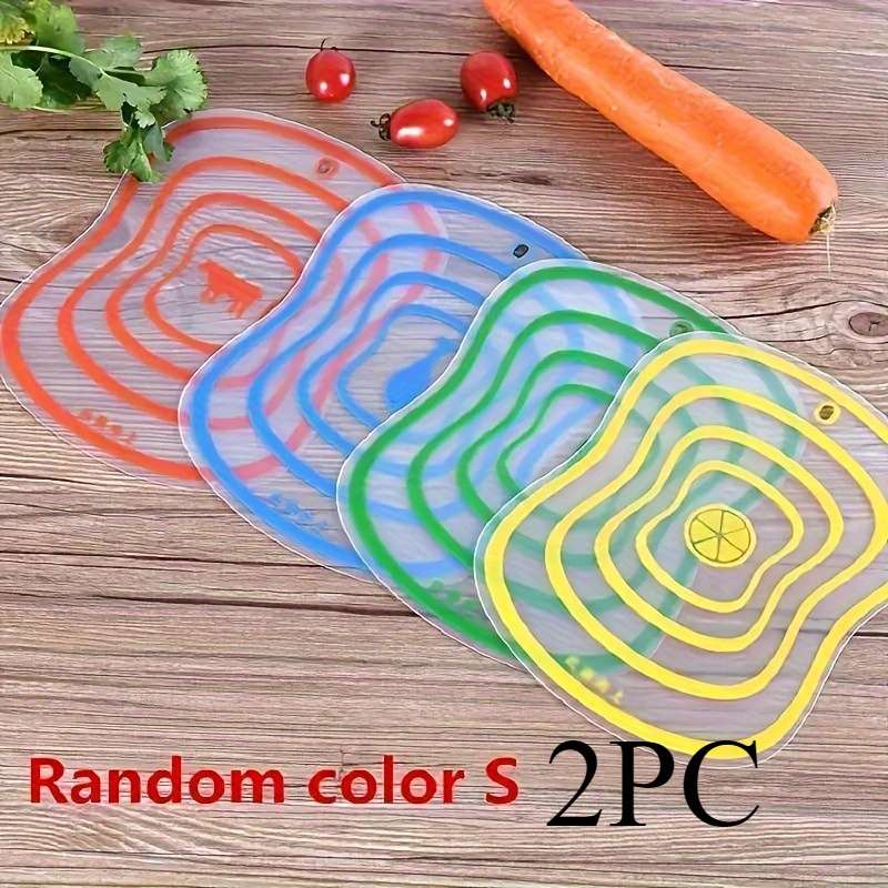 Cutting Board Color Assorted Varieties Sizes 2Pc