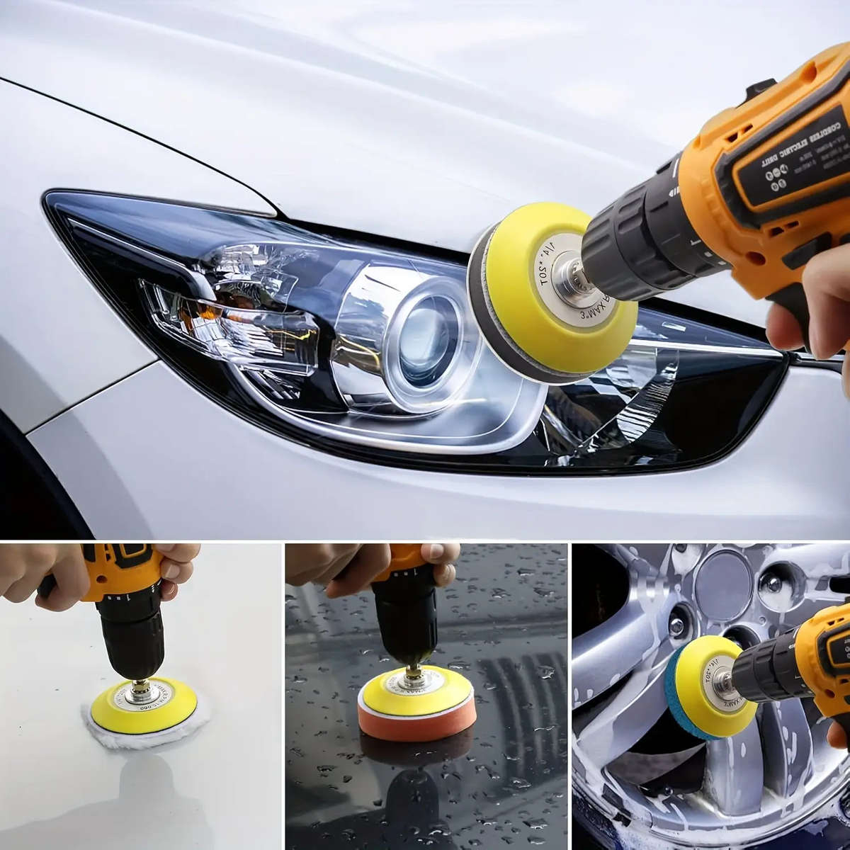 Car Scratch Repair Tool Model 3Pcs