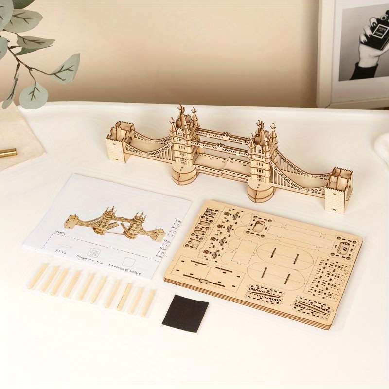 3D Building Model Puzzle Set Model Hy806