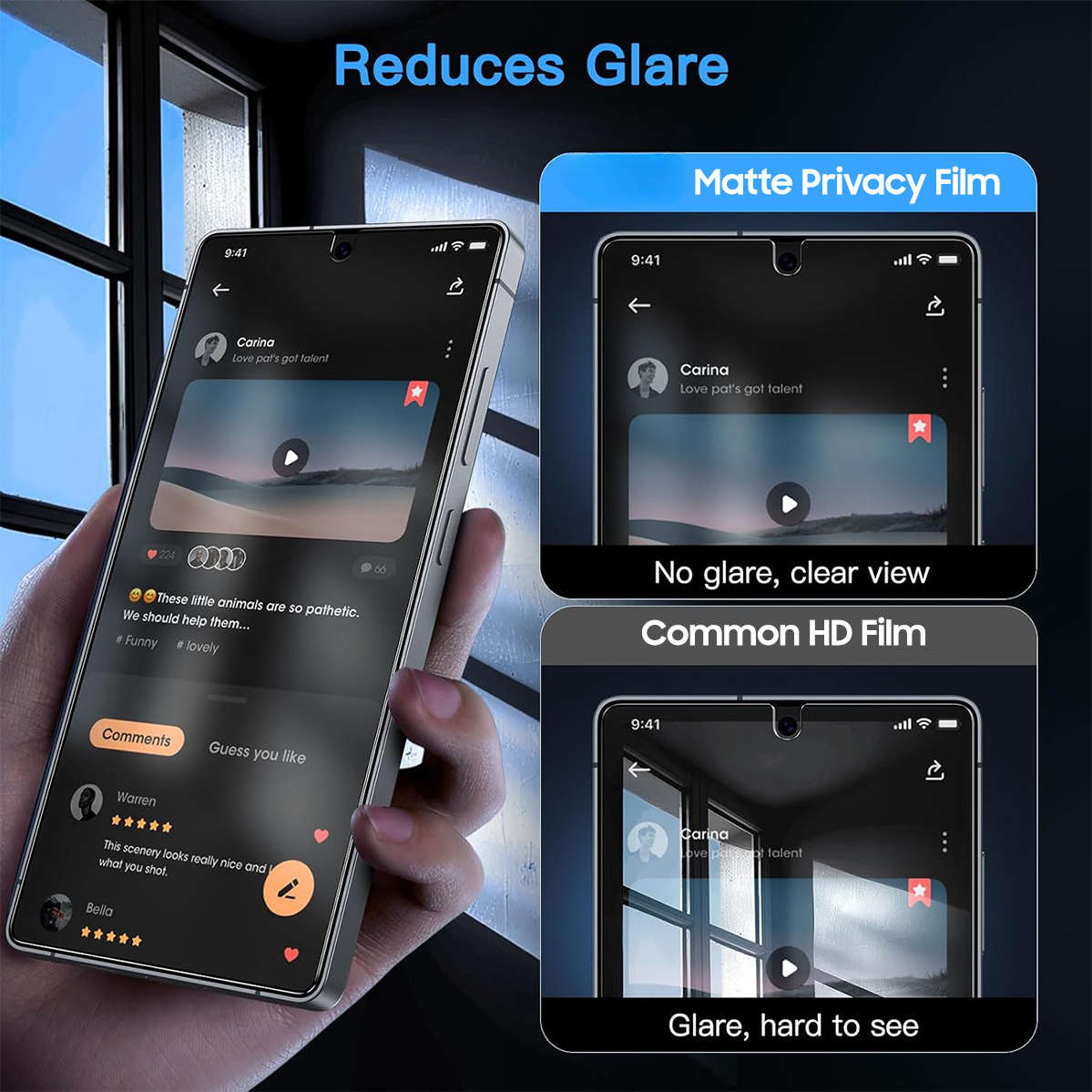 Screen Protector Compatible Model Galaxy A54 5G