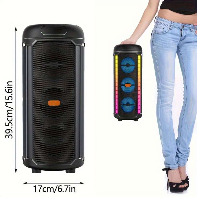 Deluxe Wireless Connectivity Support Portable Amplifier Speaker With For