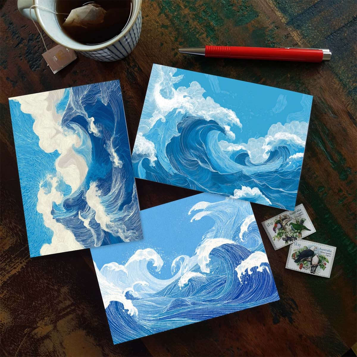 Greeting Cards Quantity 6Pcs