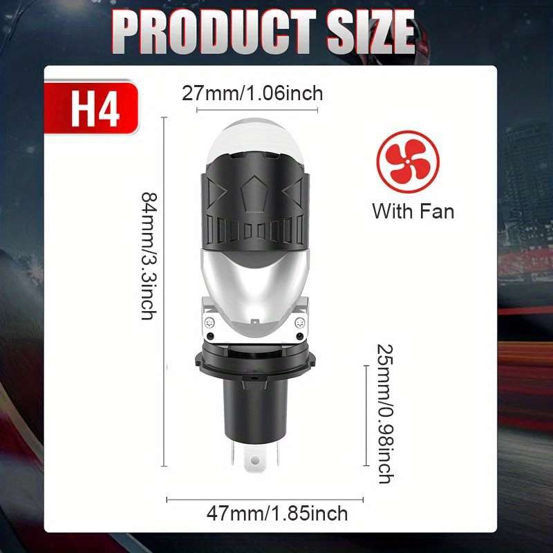Car Lights Quantity 2Pcs H4