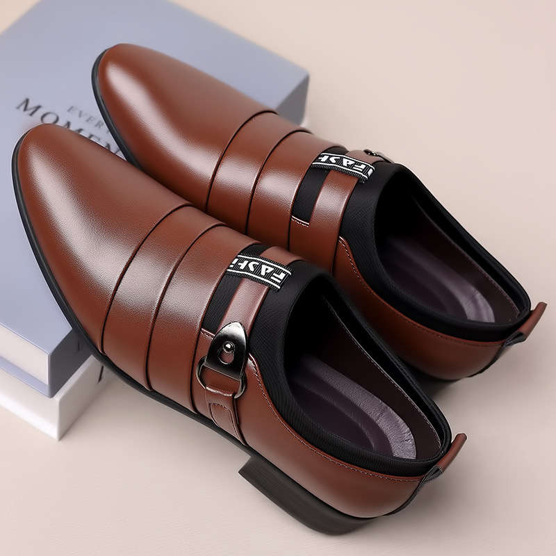 Mens Leather Shoes Color Brown Sizeuk 8