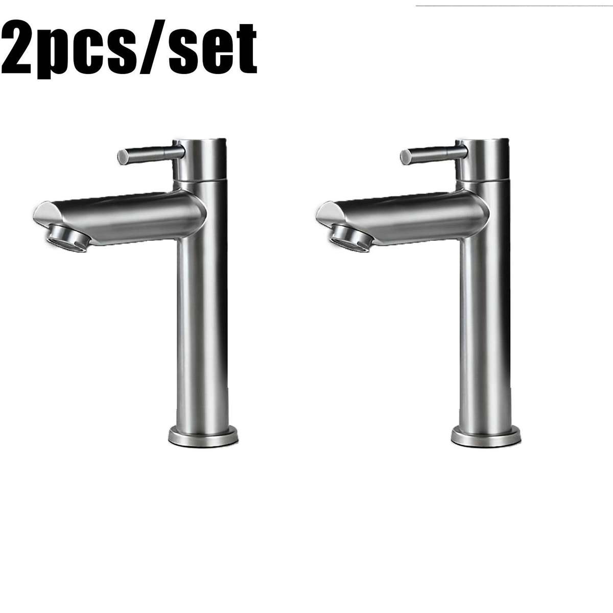 Faucet Chromium Quantity 2Pcs