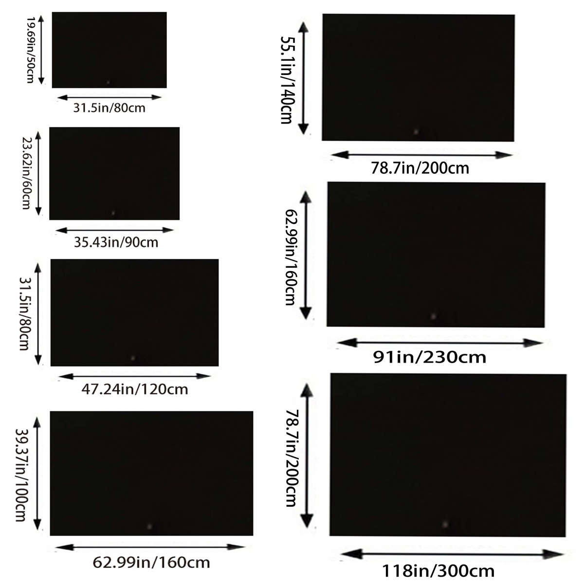 Floor Mats Size 78.7X 200X300Cm