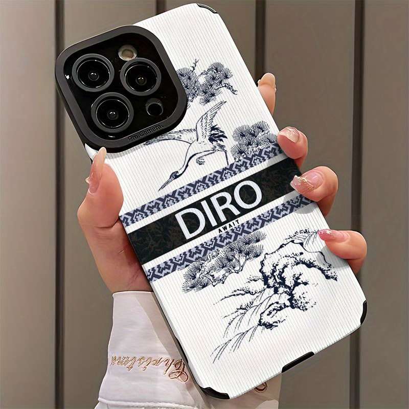 1Pc Mixed Color  For iPhone 11 Faux Leather Phone Case