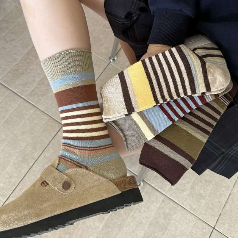 Women S Socks Color Khaki Size Onesize