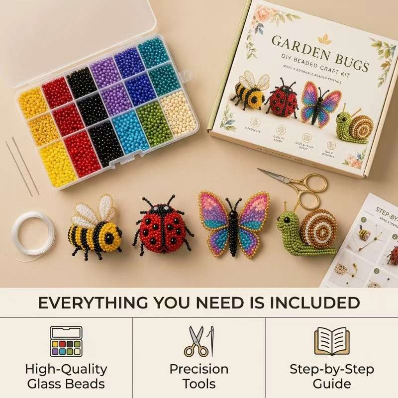Perler Bead Set Insect World
