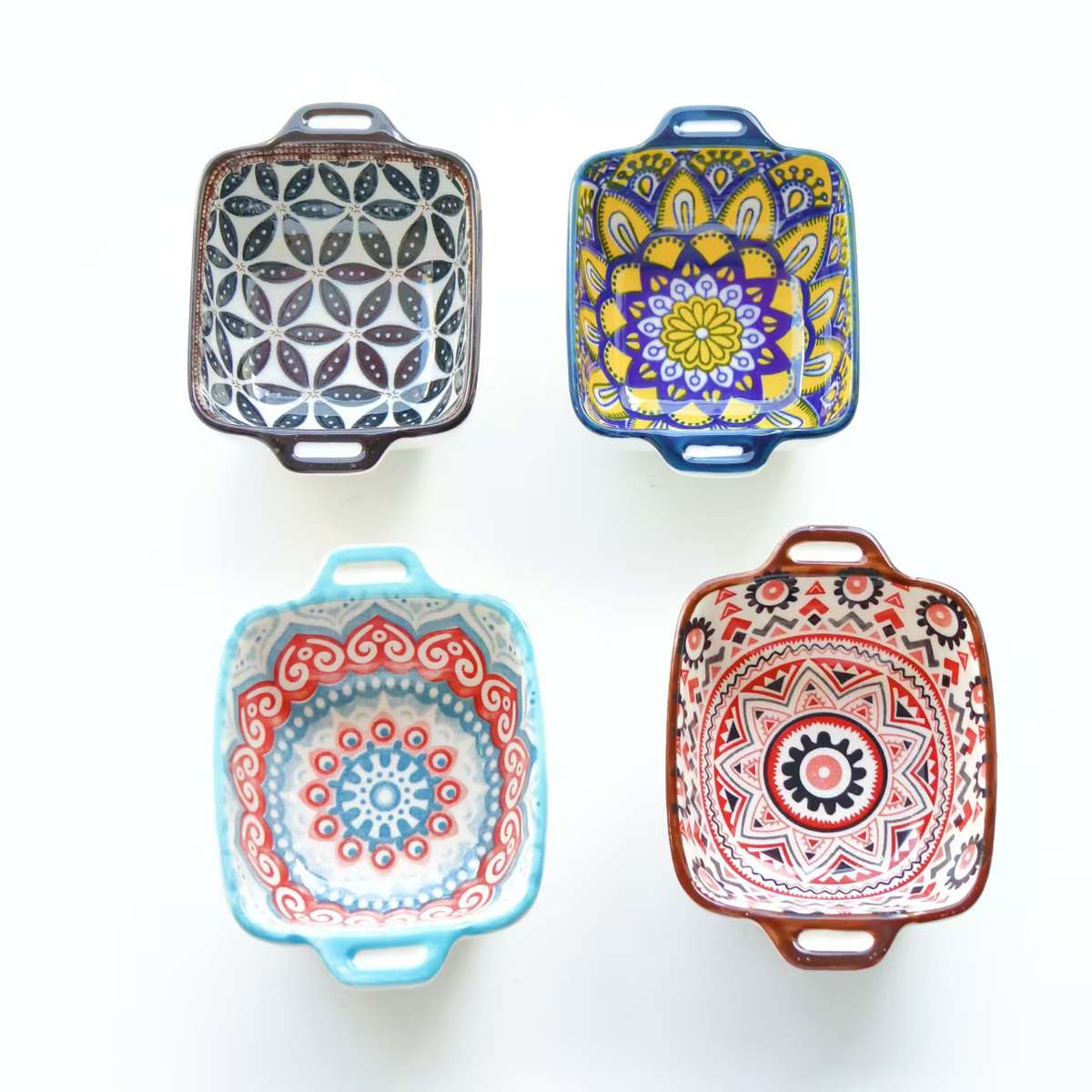 Bowl Color 8Pcs 2Pcs Each