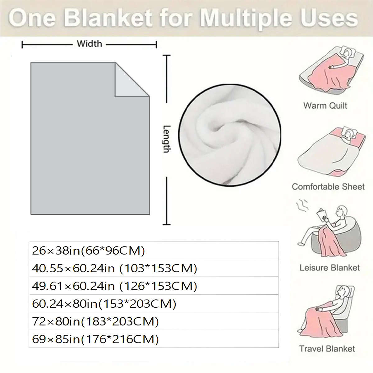 Blanket 7280In183*203Cm