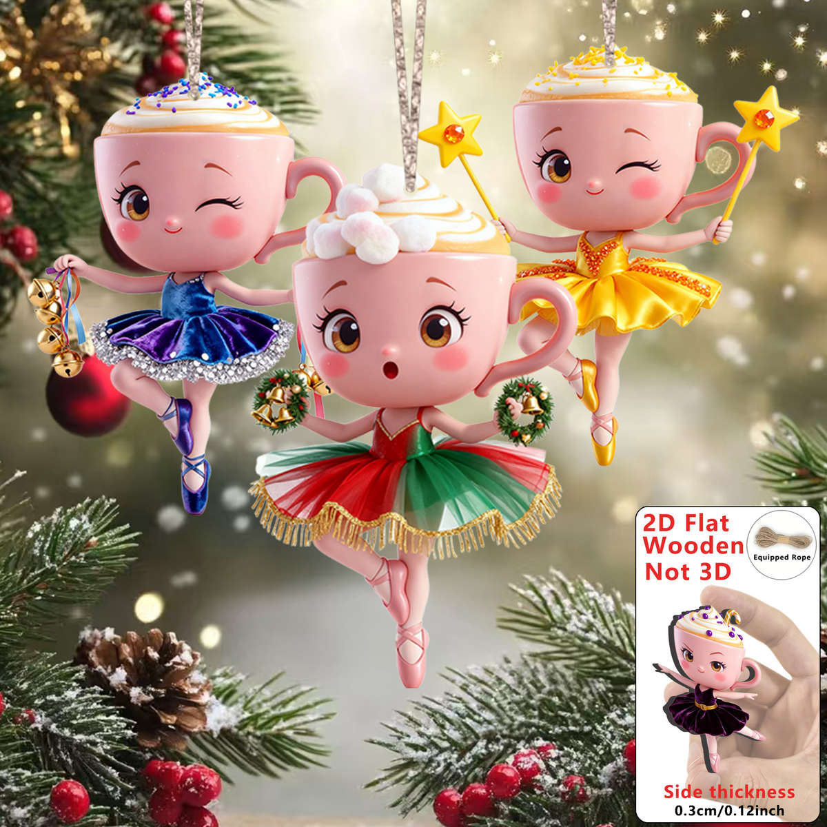 Christmas Decorations Quantity 16Pcs